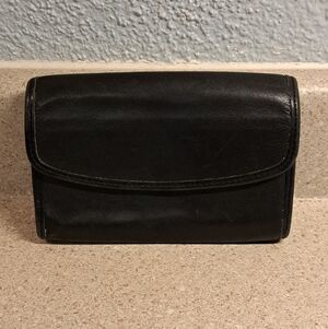 Coach Vintage Leather Crossbody Wallet Bag 90's